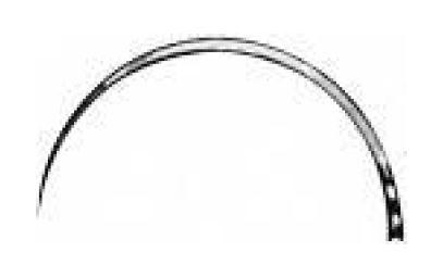 КИШЕЧНА ШОВНА ГОЛКА №PB8 КОЛЮЧА 18 mm, Ø 0,60 mm